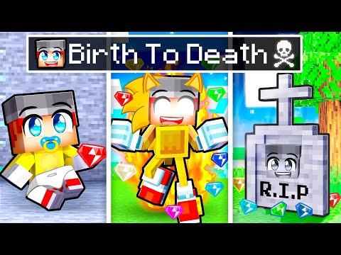 Birth To Death of a SUPER SONIC in Minecraft!