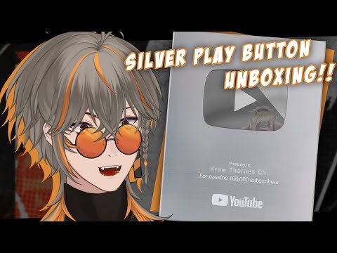 【HANDCAM】AKHIRNYAAA SILVER PLAY BUTTON UNBOXING!!