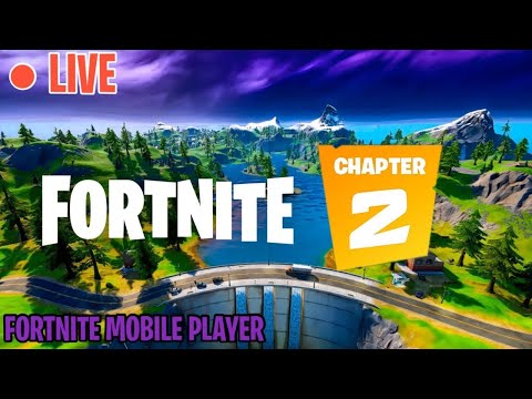 🛑Live Fortnite Mobile | Chapter 2 | Pro Mobile player!! | Come Watch!