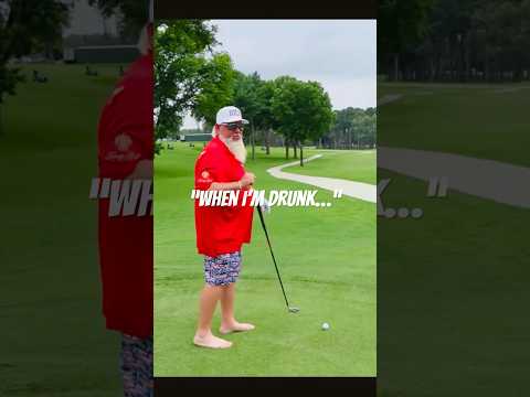 Drunk John Daly SMASHES his 3 Iron 236 Yds 🏌🏼