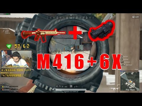 M416 + 6X MY FAVOURITE💙 | PUBG PC MONTAGE | THEGEEKINDIA