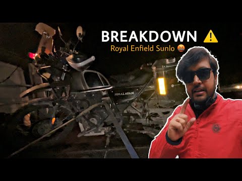 Royal Enfield Himalayan Breakdown ⚠️ | Manali to Delhi | Ladakh Ride 2022