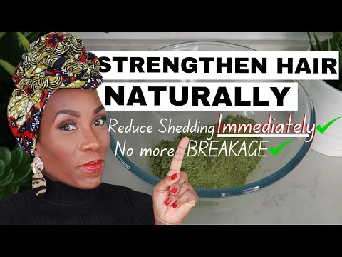 Say Goodbye To Hair Breakage With This Powerful Natural Strengthening Treatment! Stop HAIR FALL