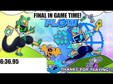 KILA FLOW FULL GAME / DEMO SPEEDRUN! 6:36.95 IN GAME TIME!