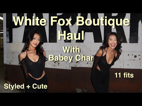 White Fox Boutique Haul *50K CASH GIVEAWAY* (11 fits)