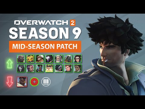 15 Heroes BUFFED this patch | Overwatch 2 - Mid Season 9