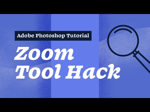 Stop using the Photoshop zoom tool the OLD way and try this instead