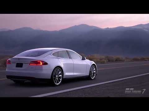 Gran Turismo 7 - Tesla Model S - 10 Minutes of Scapes Movie Mode