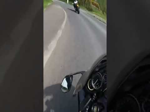 【事故】なれない道でかっ飛ばしたバイクがｗｗｗ【ドラレコ】