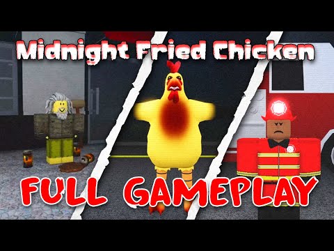 Midnight Fried Chicken - Full Walkthrough [Roblox]