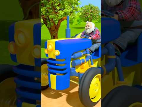 Wheels on the Tractor #viral #trending #popular #nurseryrhymes #babysongs #youtubekids