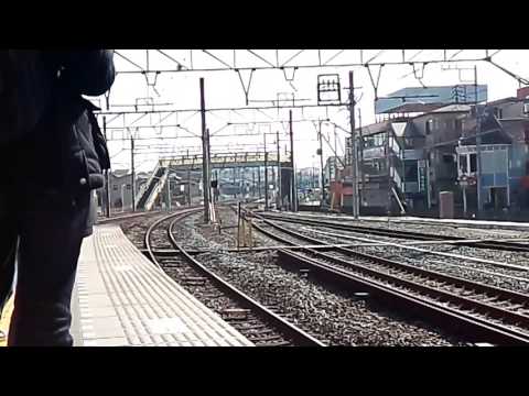 東武東上線･越生線 臨時列車(越生観梅号)坂戸駅到着