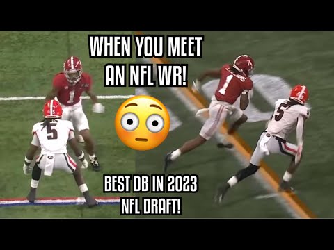 Jameson Williams Vs Kelee Ringo 🔥 2023 NFL Draft (WR Vs CB)