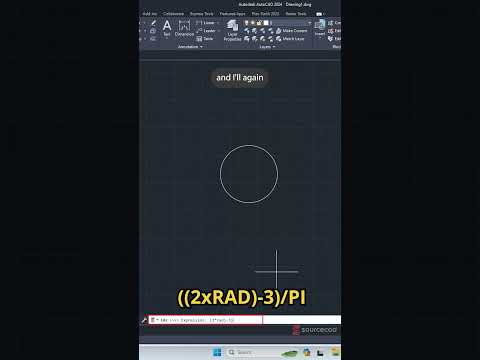 Calculation in command line of AutoCAD