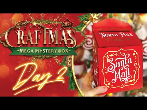 DIY Letters to Santa Cricut Christmas Project! - Craftmas MEGA Mystery Box Day 2