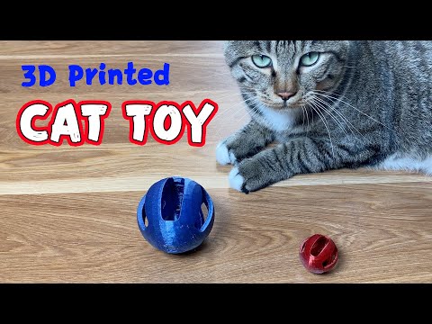 3D Printed Cat Toy: Why doesn’t he like it?😥