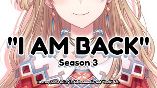 【FREETALK】I AM BACK. S3 EP01.【NIJISANJI | Layla Alstroemeria】