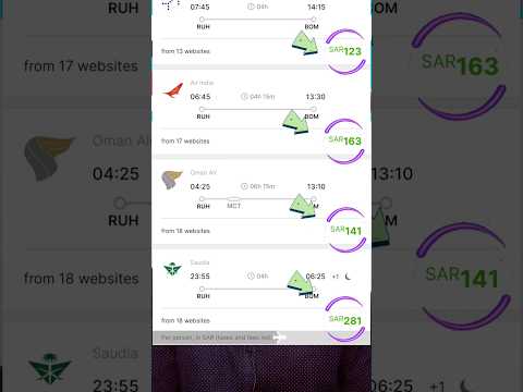 How to get cheap flight tickets to Saudi Arabia #shorts #shortsfeed #saudiairlines