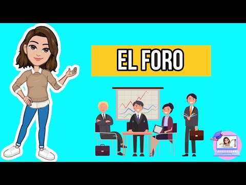 ✅ El Foro | Estructura, Función, Reglas, Roles de los participantes, Características...