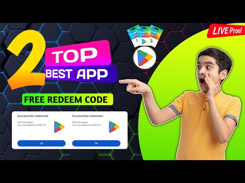 Top 2 Best Redeem Code Earning App | Free Redeem Code With Live Proof 😱 Redeem Code App