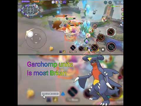 Garchomp is most Brkan Pokemon #T.R.B.Gaming YT#pokemonunite #shortspokemonunite #virl#shorts