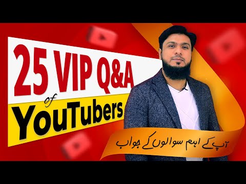 Answers to 25 Most Important Questions for New YouTubers | Q&A 2nd Session