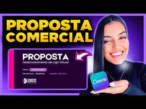 Como Criar PROPOSTA COMERCIAL para Criação de Sites [Fazer Proposta de Orçamento no Canva]