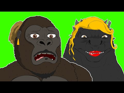 JOHNNY DEPP vs AMBER HEARD but it's Godzilla vs Kong