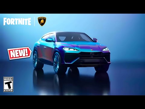 *NEW* Fortnite x Lamborghini Urus SE EARLY GAMEPLAY! 🔥 (The Best SUV In The Game)