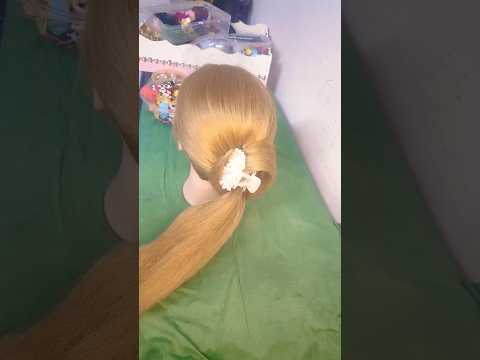 #bridalhairstyle #youtube #youtuber #viralvideo #receptionhairstyle #1000subscriber #shorts