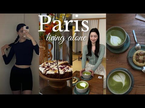 paris vlog: matcha tea house, what I eat, it's finally warm 🥑🍓🍵