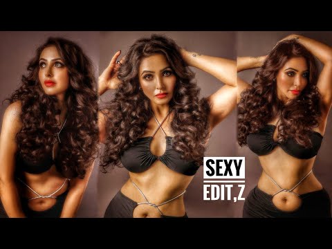 Nandini Rai Hot Navel in Black Dress 🔥