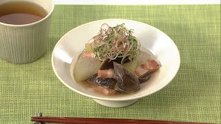 【DAIGOも台所】なすと冬瓜のさっと煮｜旬の「冬瓜」活用レシピ♪