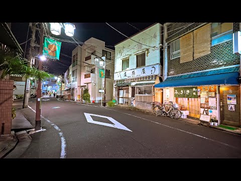 Tokyo Evening Walk Around Suburbs of Bunkyo-ku, Japan • 4K HDR