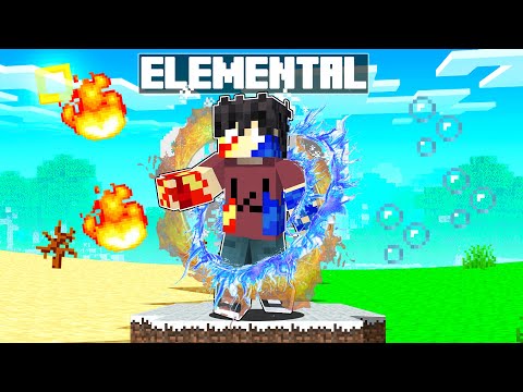 We've BECAME ELEMENTAL in Minecraft (tagalog)