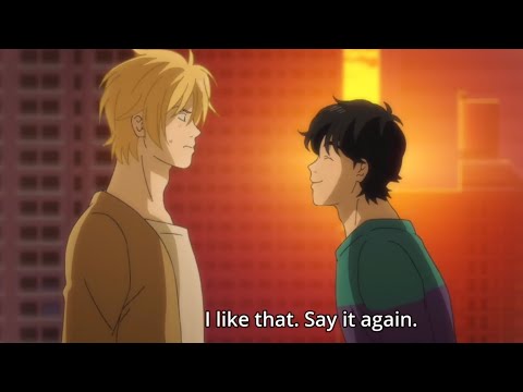 Ash x Eiji moments #21 - “I’d rather have you here”