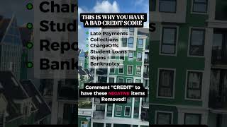 This is why you have bad credit score!