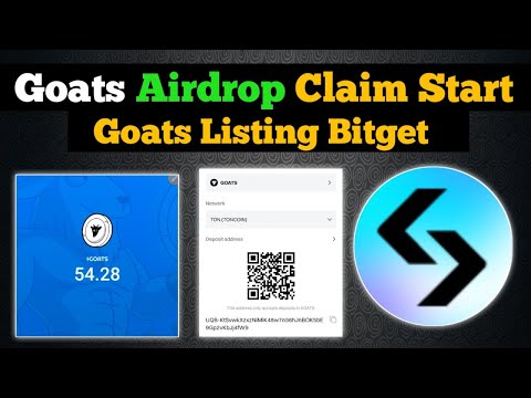 Goats Airdrop Claim Start 🤑 | Goats Airdrop withdrawal | Goats Airdrop Claim kaise kare