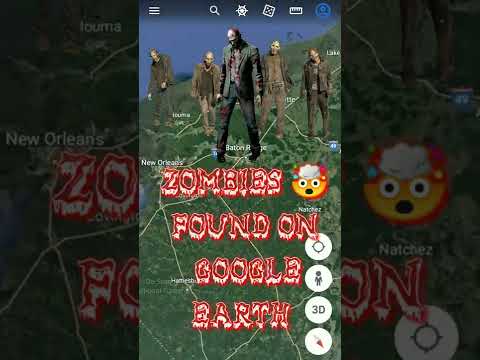 Zombies Found🤯On Google Earth|Google Map Secrets|