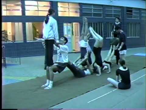 Ginástica Artística, Colégio Marista de Ponta Grossa - PR (alongamento e aquecimento )