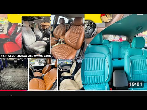 Customised car seat covers jc road 👌 car seat cover designs 💥 seat manufacturers in jc road👀