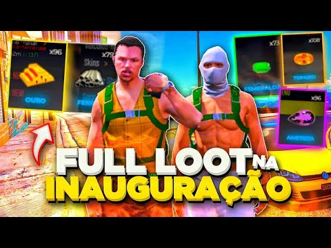 fiquei FULL LOOT NA INAUGURAÇAO DA CIDADE com MOD MENU GTA RP (parte 1)