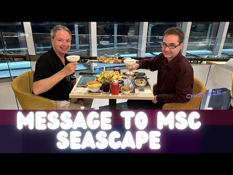 Urgent: Share this Video with MSC Seascape Bosses!