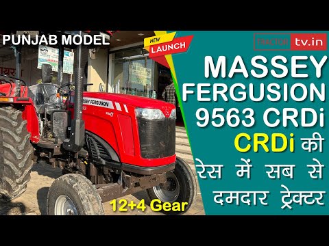 Massey Ferguson 9563 CRDi Dual high low 12+4 Tractor Video #tractortv1 #Tractortv #masseyferguson