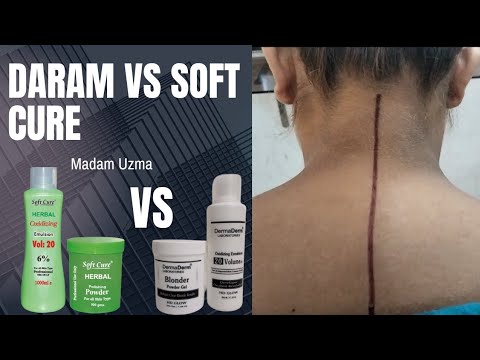 soft cure vs Darma live demo full video vote for your favourite brand soft cure by madam Uzma