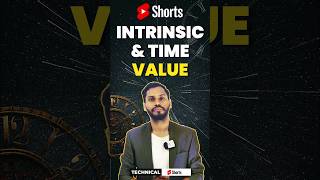 HOW TO FIND TIME VALUE & INTRINSIC VALUE #shorts #youtubeshorts #stockmarket #sharemarket #trading