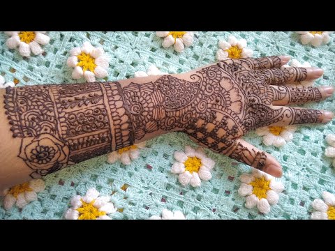 Full hand Mehedi Design  || henna Art || Arabic  Mehedi Design || S M Beautiful moment