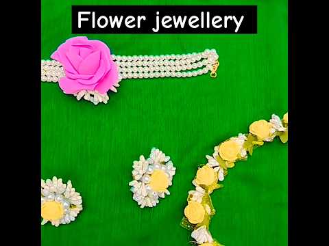 flower jewellery, #shorts#shortfeed#shortvideo #shortsviral #flowerjwellery #onlineshopping