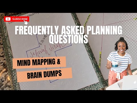 Mind Maps or Brain Dump? Frequently Asked Planning Question