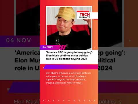 Elon Musk's Major Political Move: Super PAC Beyond 2024 🇺🇸 #ElonMusk #Politics